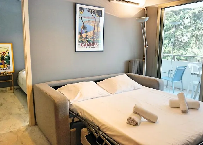 Proche Croisette, T2 Avec Terrasse, By Palmazur Appartement *